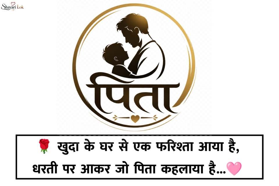 Papa Ke Liye Hindi Me Shayari