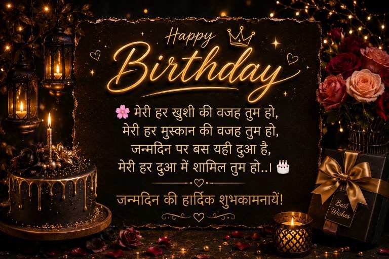 Best Birthday Shayari in Hindi