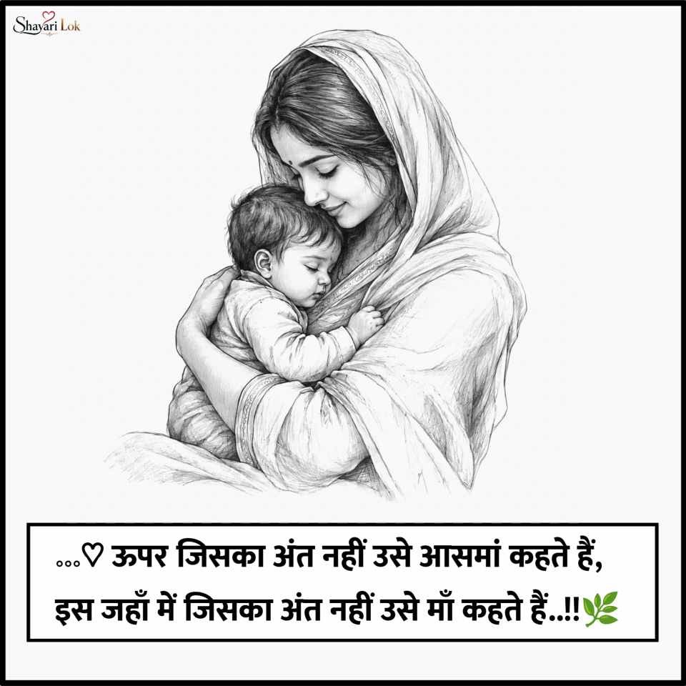 Emotional Maa Shayari in Hindi