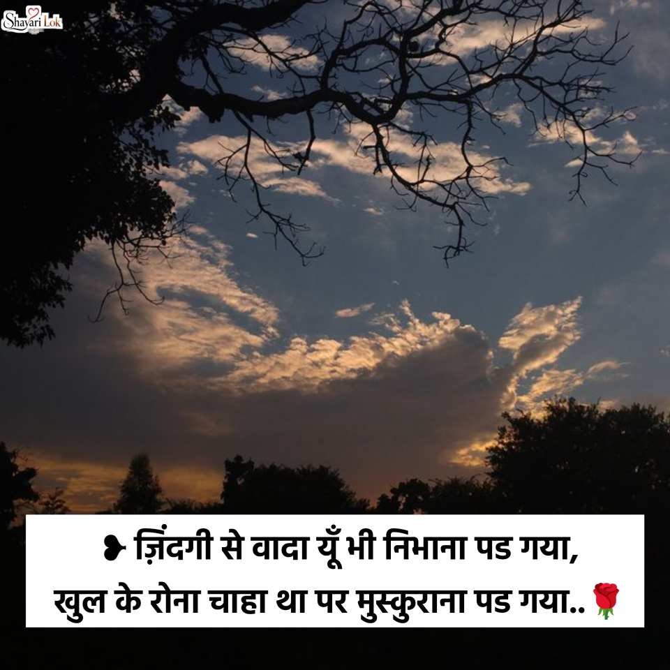 Emotional Sad Shayari in Hindi