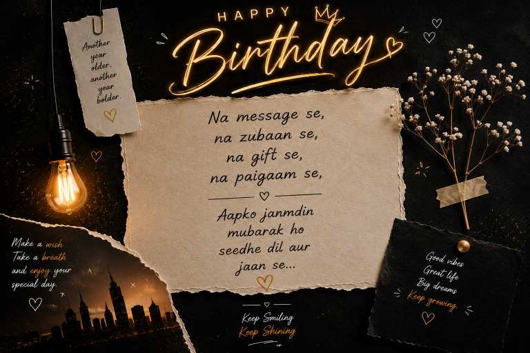 Happy Birthday Wishes In English