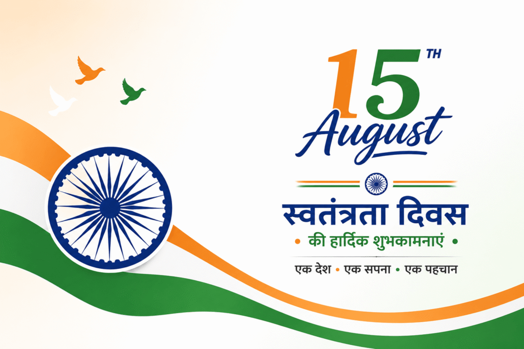 Happy Independence Day Wishes in Hindi