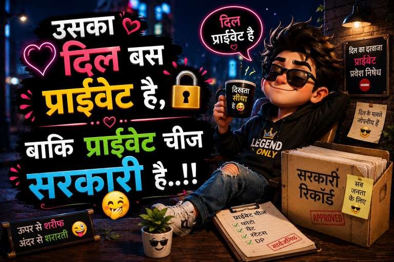 Top Funny Shayari in Hindi & English