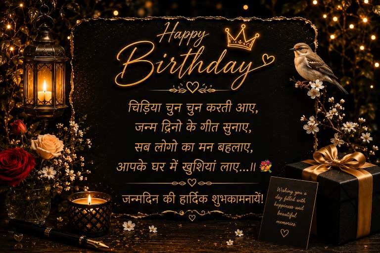 जन्मदिन के लिए प्यार भरी शुभकामनाएं संदेश