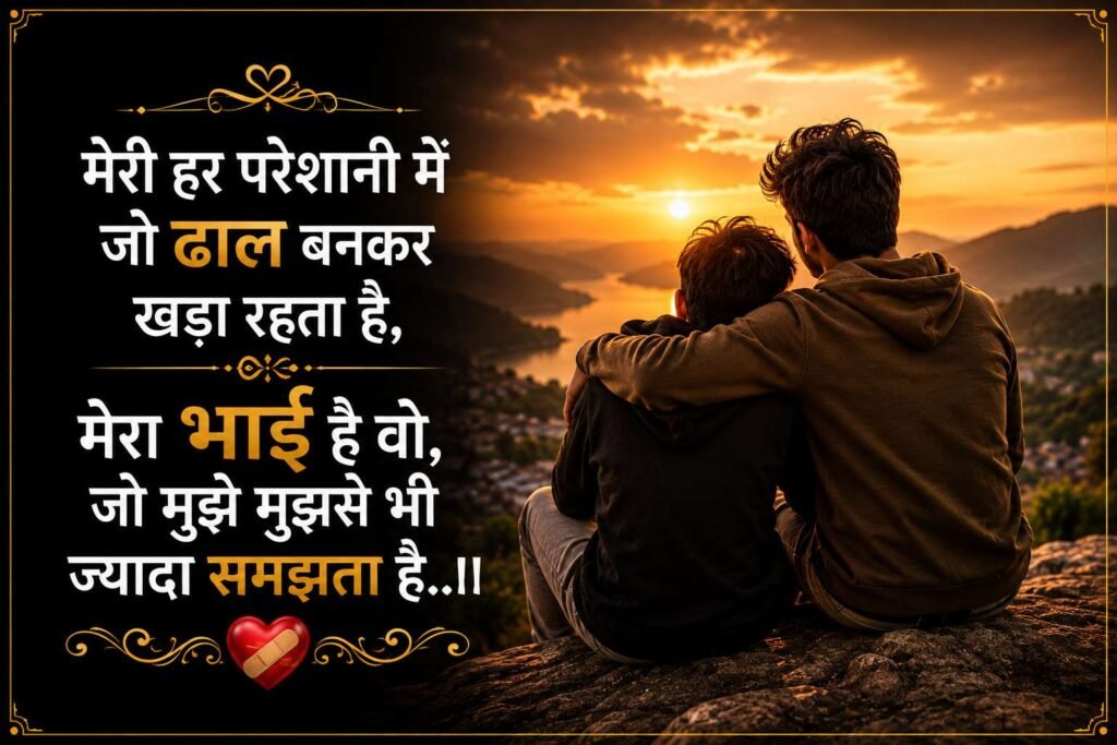 Brother Shayari For instagram