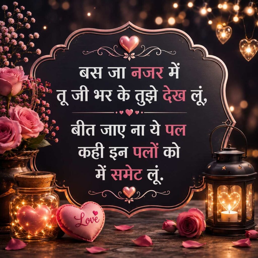 Cute Love Shayari for Girlfriend