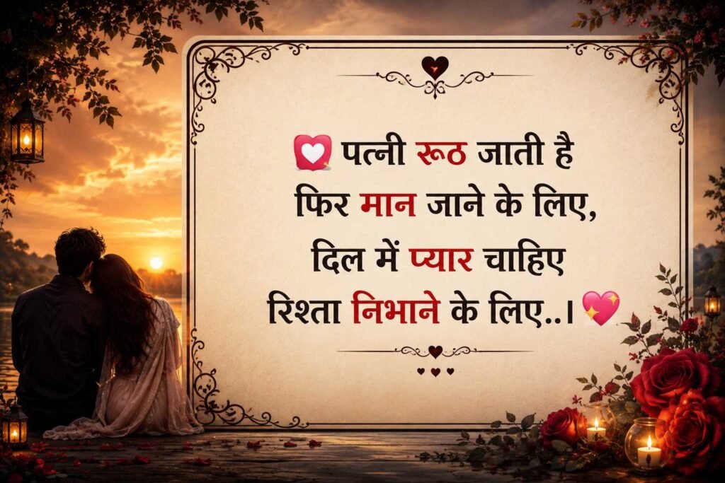 Husband Shayari In Hindi