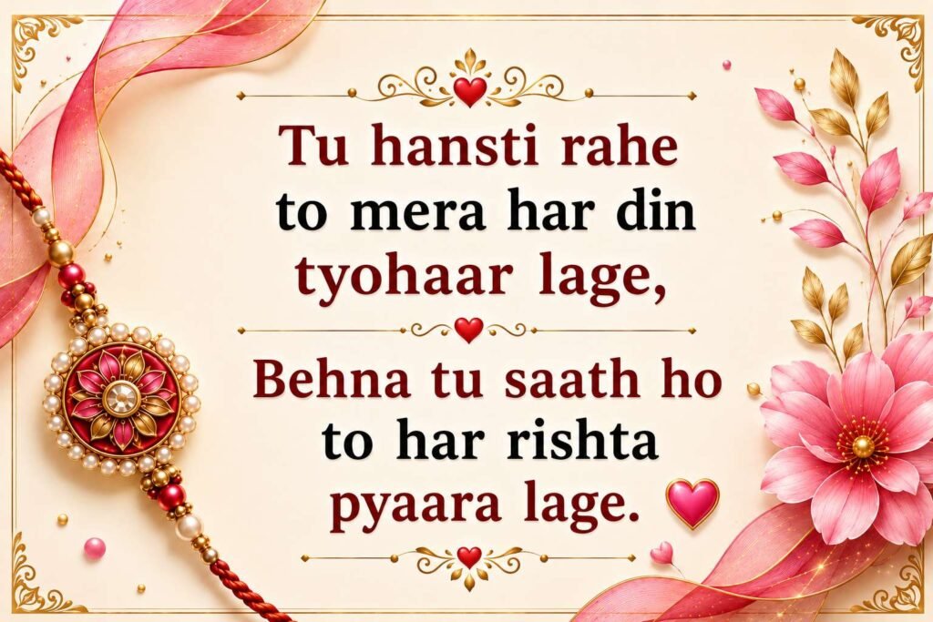 Raksha Bandhan Wishes in English