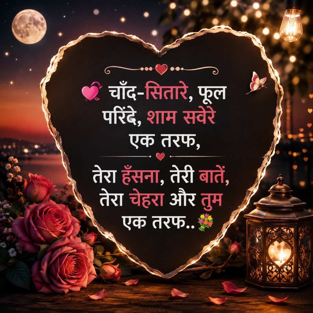 Romantic Love Shayari for Girlfriend