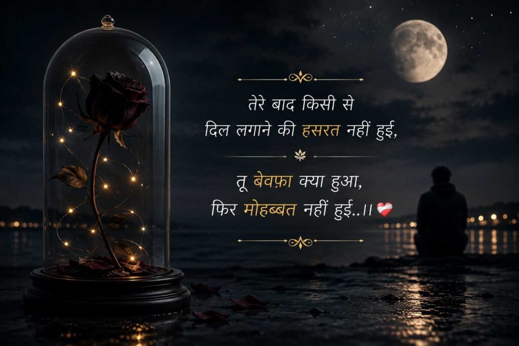 Sad Bewafa Shayari