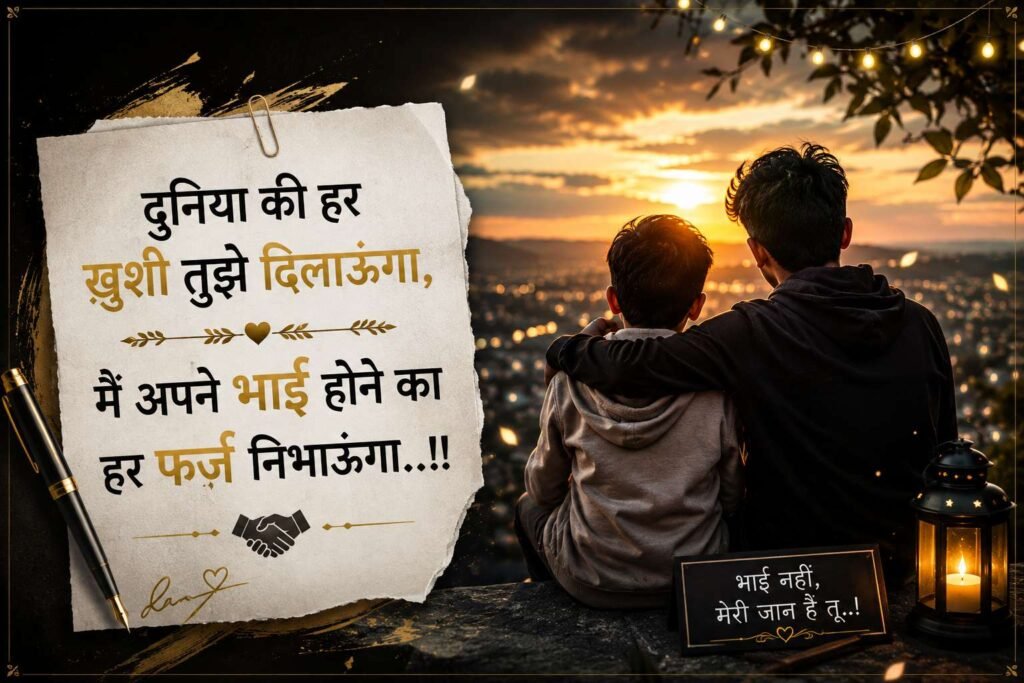 Shayari For Brother in Hindi