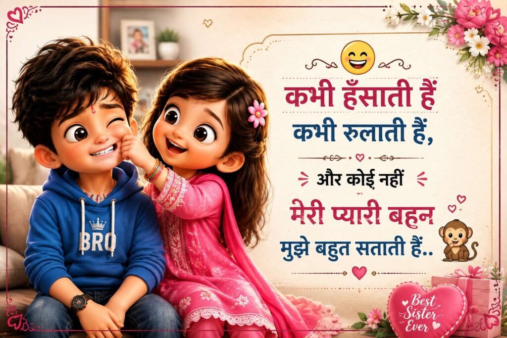 Sister Funny Shayari