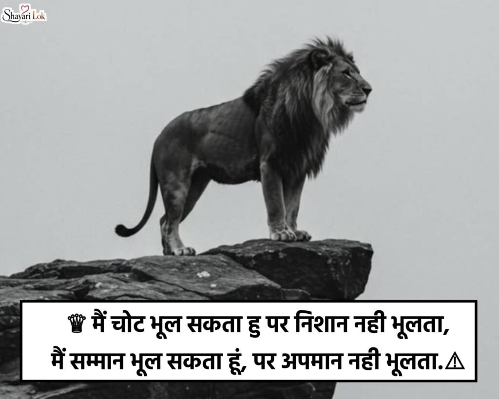 2 Line Attitude Shayari