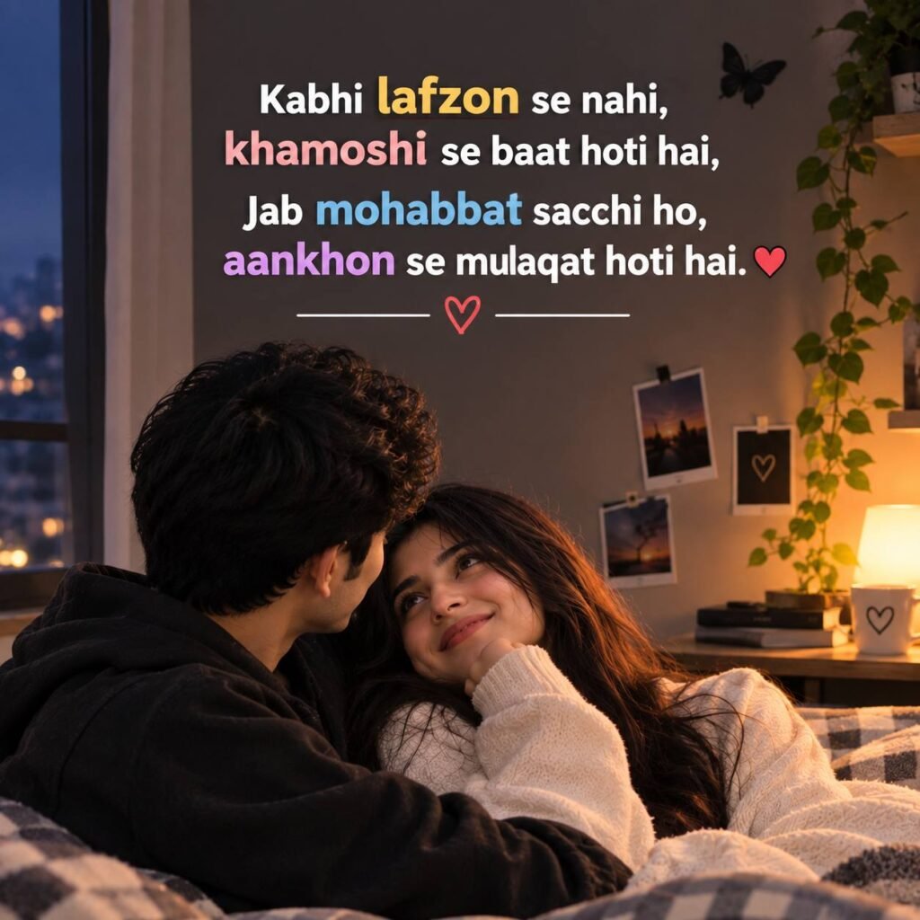 2 Line Love Shayari in English