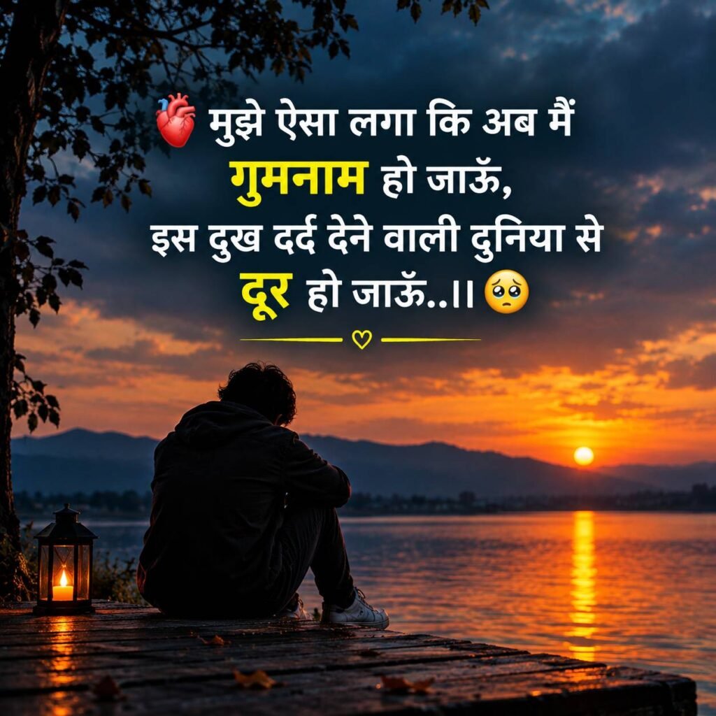 Alone Sad Shayari