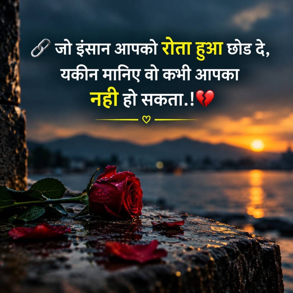 Heart Touching 2 Line Sad Shayari