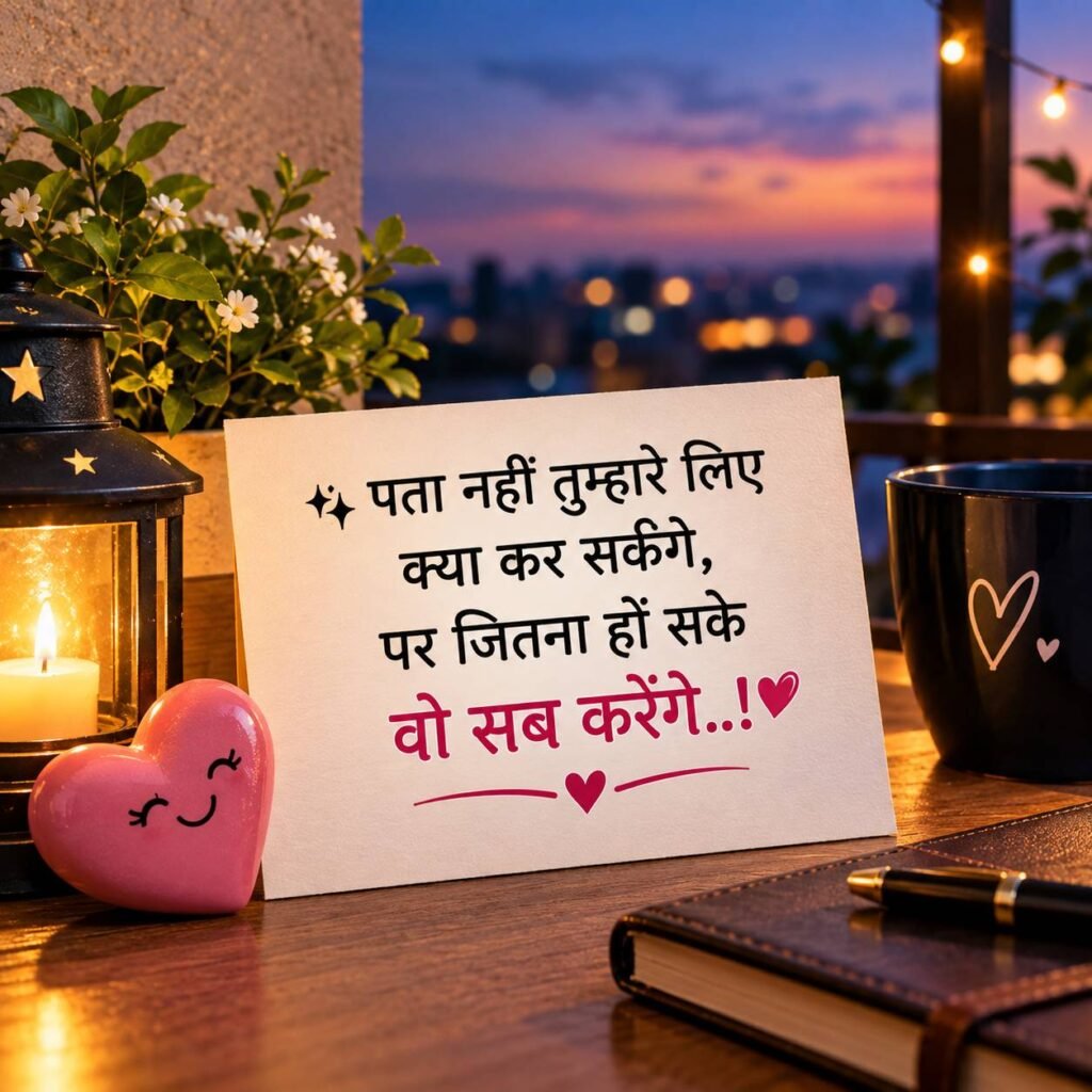 Romantic Love Shayari