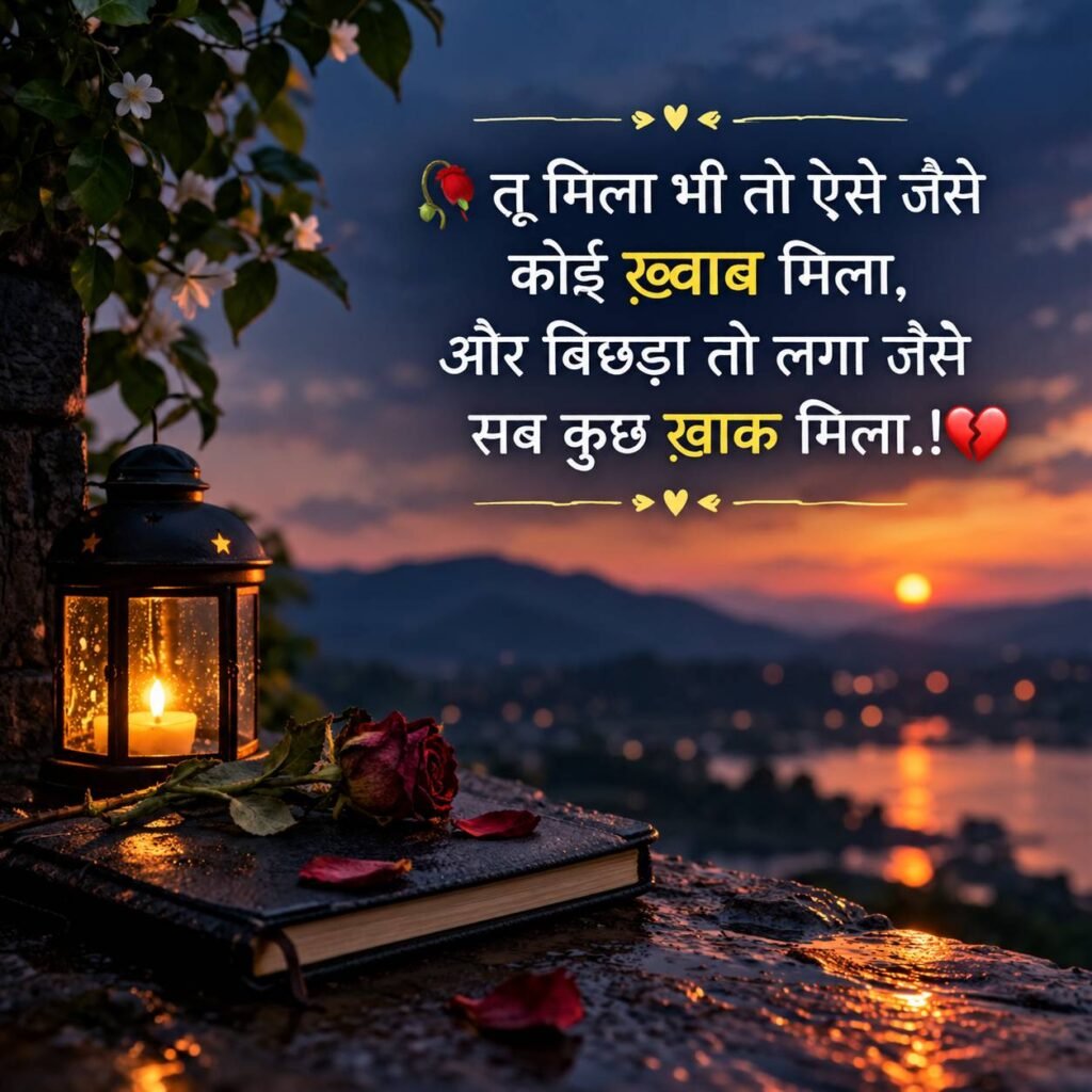 सैड शायरी हिंदी