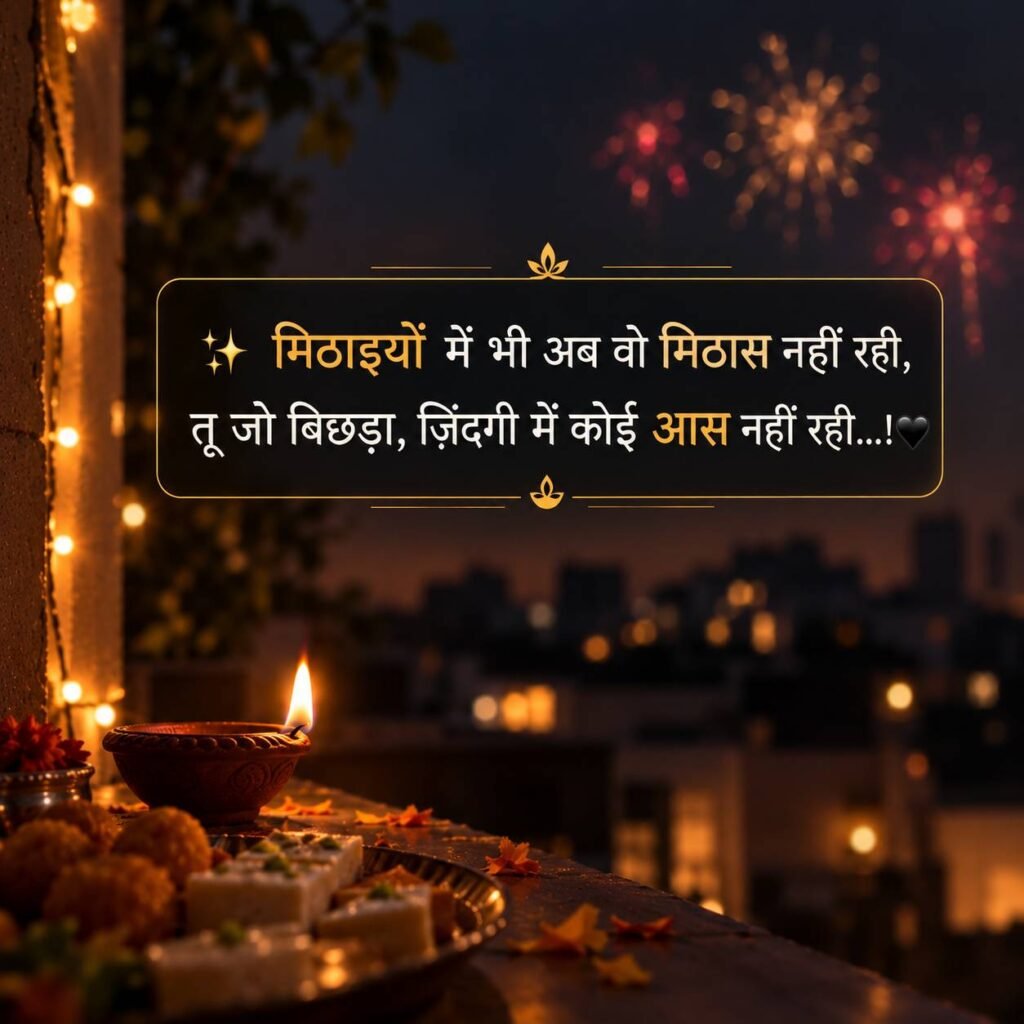 Diwali Sad Quotes in Hindi