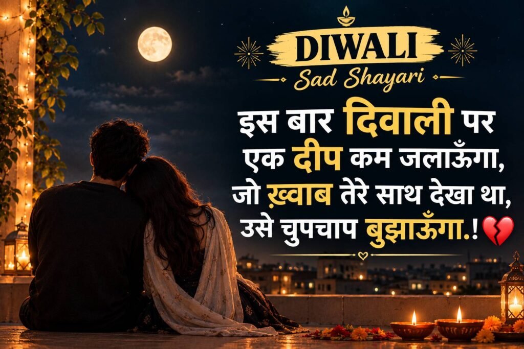 Diwali Sad Shayari