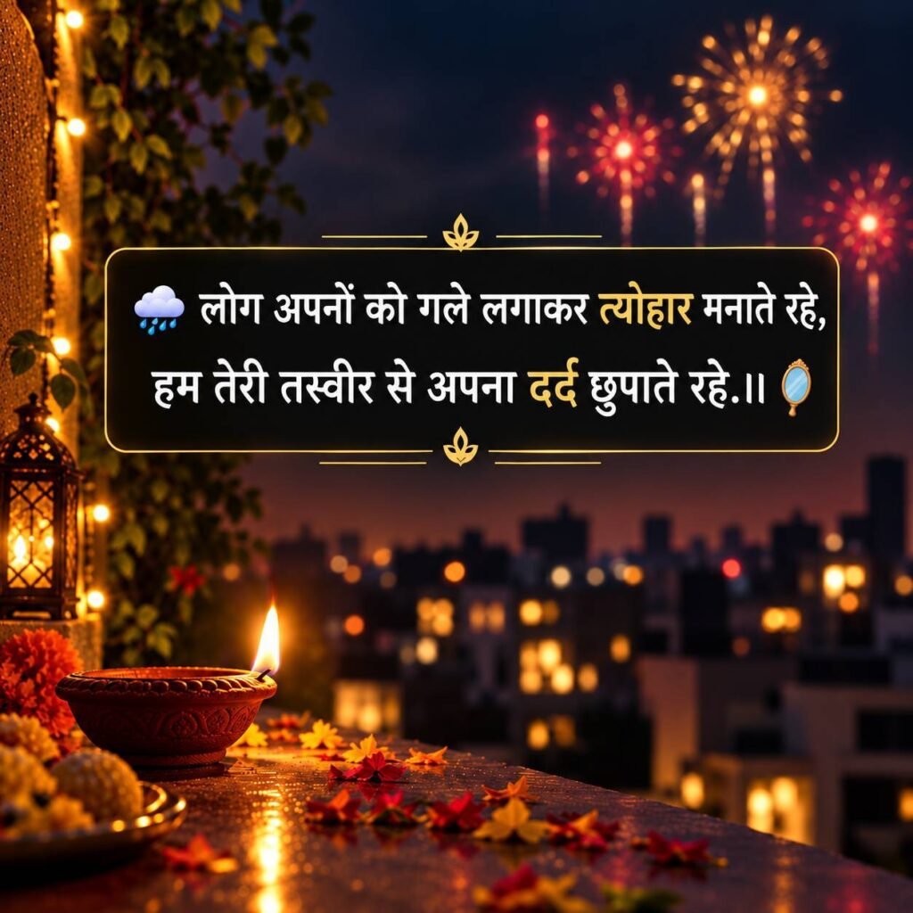 Emotional Diwali Shayari in Hindi