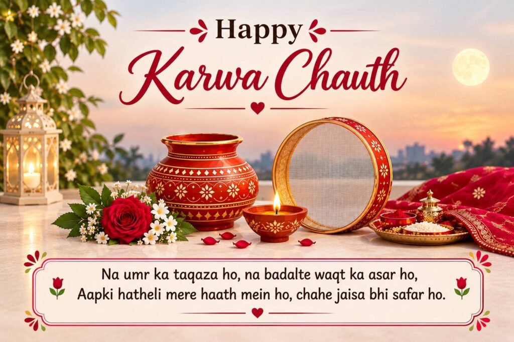 Happy Karwa Chauth Wishes in English