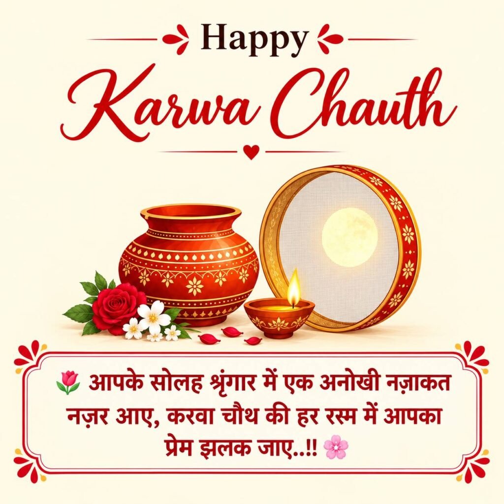 Karwa Chauth Wishes for Husband
