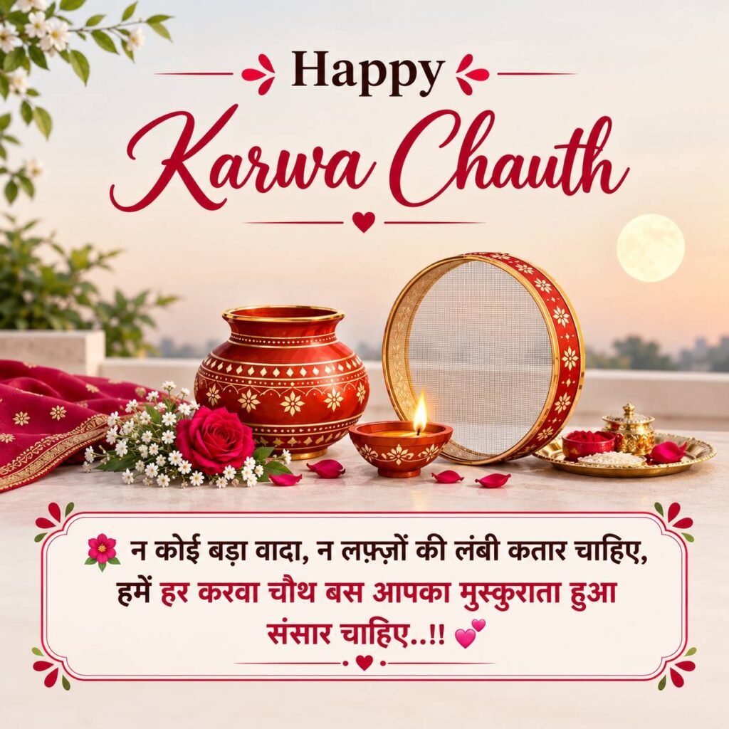 WhatsApp Karwa Chauth Wishes